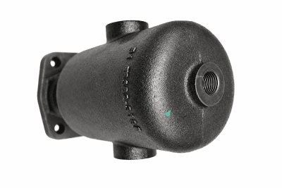 Cast cylindrical housing