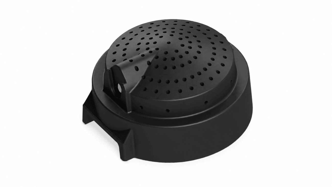 Grey iron pellet stove burner